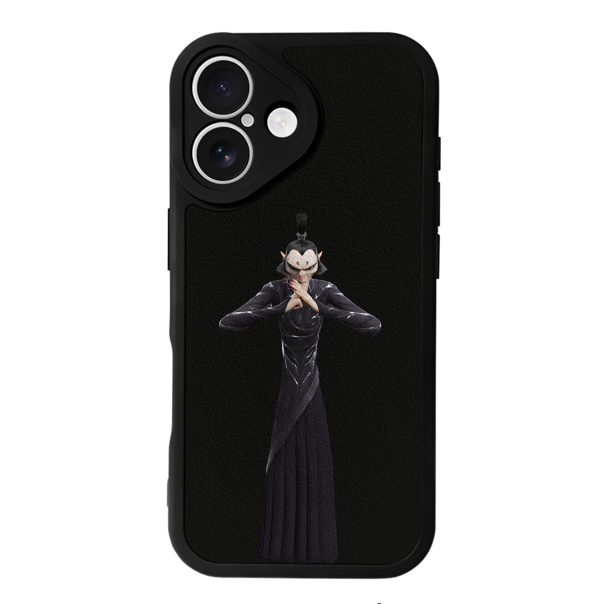 （画像用） Ne Zha 2 ナタ 魔童の大暴れ 【iPhone 16シリーズ対応】シリコンスマホケース（レザー調） 材質：シリコン